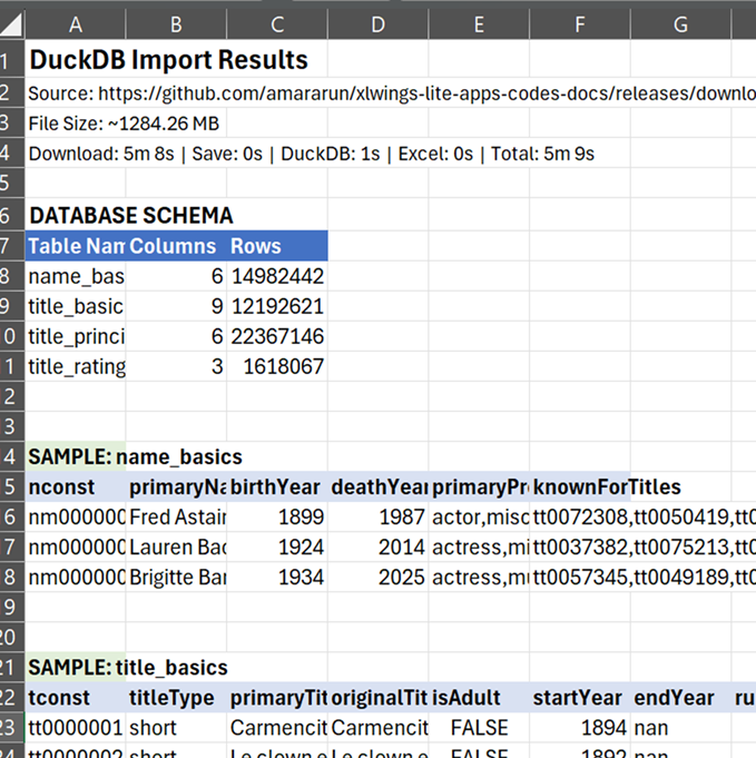xlwings Lite Data Importer